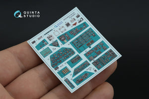 Quinta Studio QDS-48570 Mi-24A 3D-Printed &amp;amp; colored Interior on decal paper (Trumpeter) (small version) 1/48 – image 6