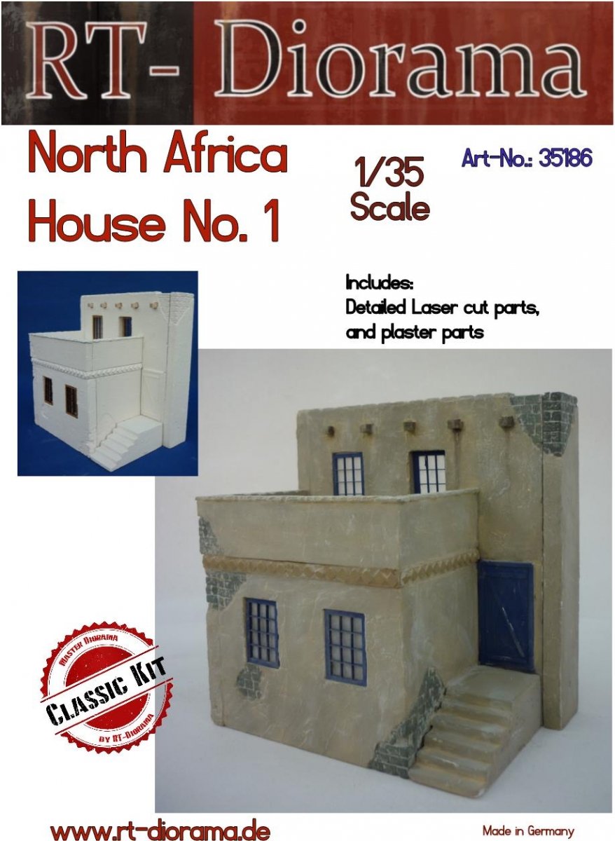 RT-Diorama 35186 Maison nord-africaine n° 1 1/35