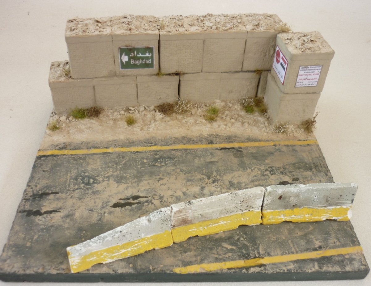 RT-Diorama 35261 Diorama-Base: &amp;quot;Dessert Street&amp;quot; 1/35 – obrázek 9