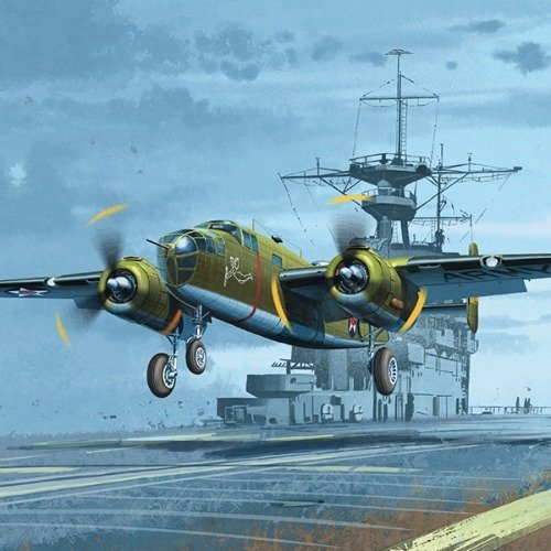 Academy 12336 USAAF B-25B LA BATAILLE DE MIDWAY 80e ANNIVERSAIRE 1/48