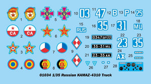Trumpeter 01034 Russian KAMAZ 4310 1/35 – image 2