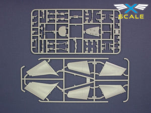 X-Scale 144008 B707-124 Long Range Narrow Body Airliner Continental 1/144 – obrázek 9