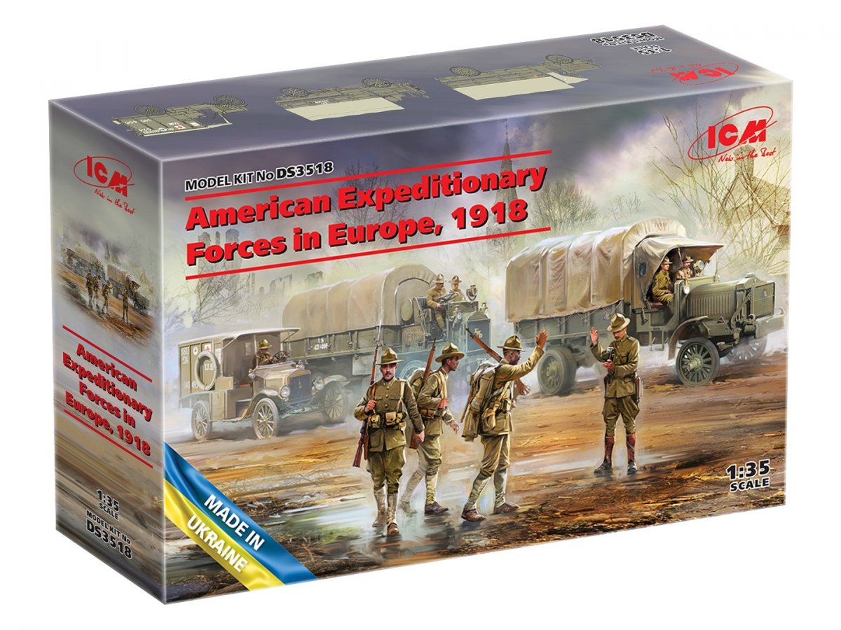ICM DS3518 American Expeditionary Forces in Europe, 1918 1/35 – image 2