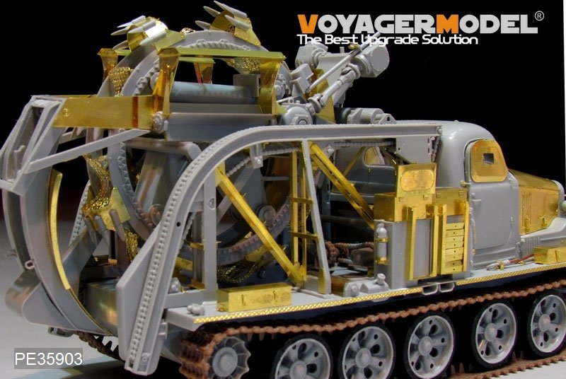 Voyager Model PE35903 Russian BTM-3 High-Speed ​​Trench Digging Vehicle for TRUMPETER 1/35 – obrázek 7