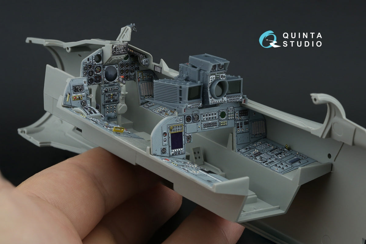Quinta Studio QDS+32230 Tornado IDS Italian 3D-Printed &amp;amp; colored Interior on decal paper (Italeri) (Small version) (with 3D-printed resin parts) 1/32 – image 10