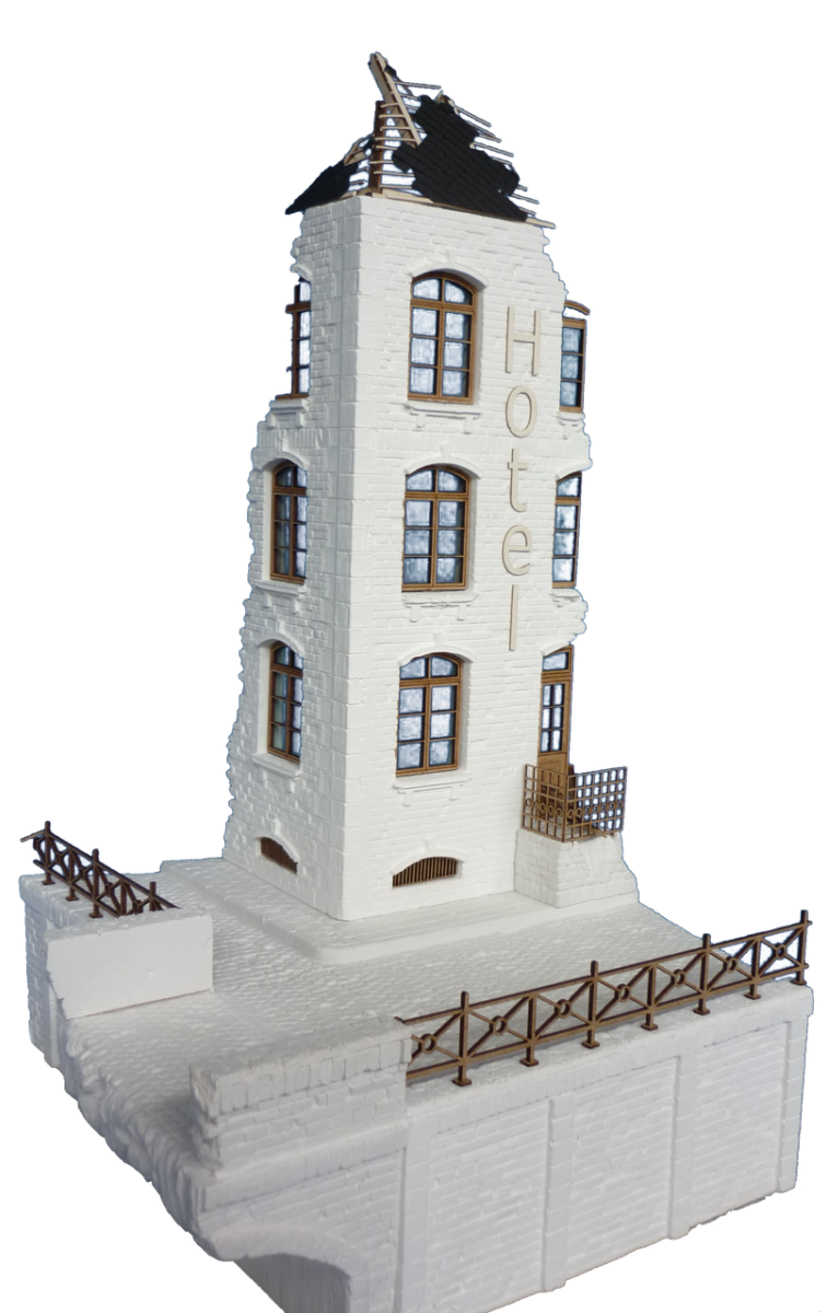 RT-Diorama 35278 Diorama-Base: &amp;quot;The Hotel&amp;quot; 1/35 – obrázek 2