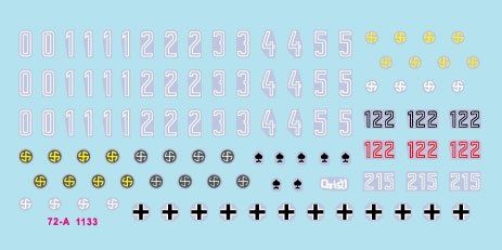 Star Decals 72-A1133 Wiking #5. 5. SS-Wiking in Caucasus 1942-43. Pz III Ausf J short gun, Pz III Ausf J long gun and Pz III Ausf N. 1/72 – Bild 2