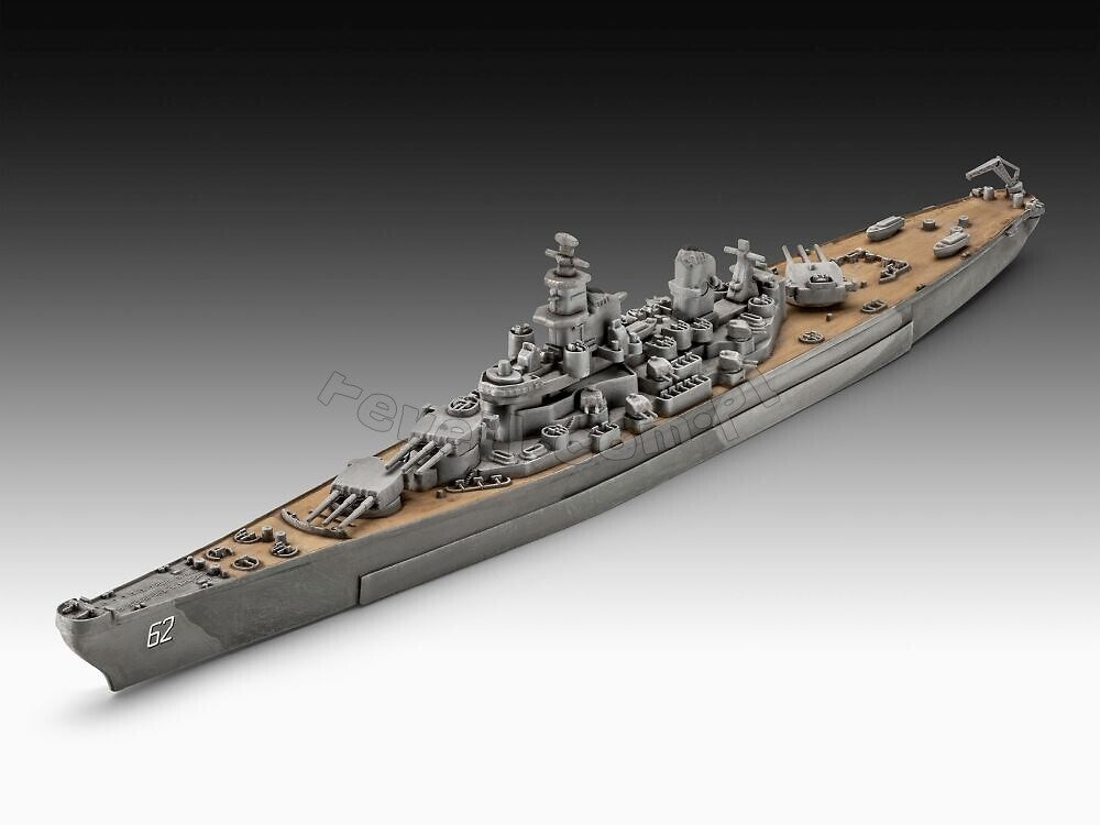 Revell 65183 USS New Jersey Model Set 1/1200 – imagen 4