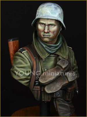 Young Miniatures YM1825 German Infantry Russian Front WWII 1/10 – Bild 8