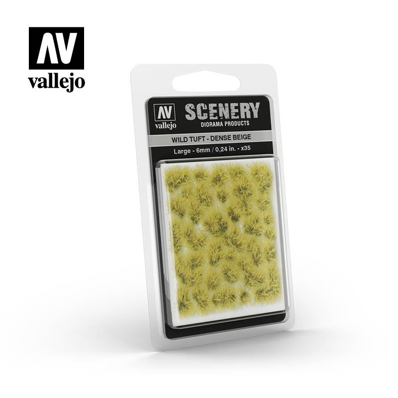 Vallejo Scenery SC412 Wild Tuft – Beige dense