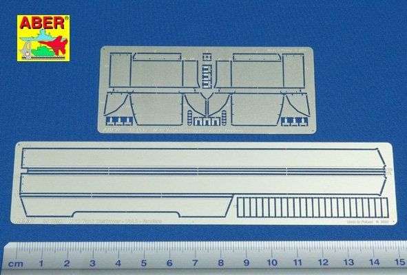 Aber 35153 American M-10 tank destroyer part 3 fenders (ACA) (1/35) – image 2