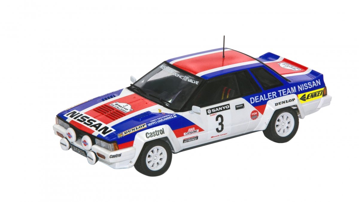 Beemax 24008 Nissan 240RS (BS110) &amp;#39;83 NEW ZEALAND RALLY 1/24 – image 2