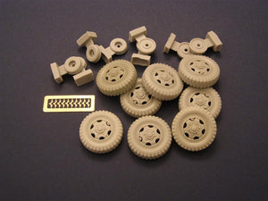 Panzer Art RE35-053 Road wheels for Sd.Kfz 232/232 8 rad (with spare) 1/35 – obrázek 2
