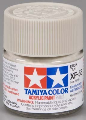 Tamiya XF55 Deck Tan (81755) Acrylic paint 10ml – imagen 2
