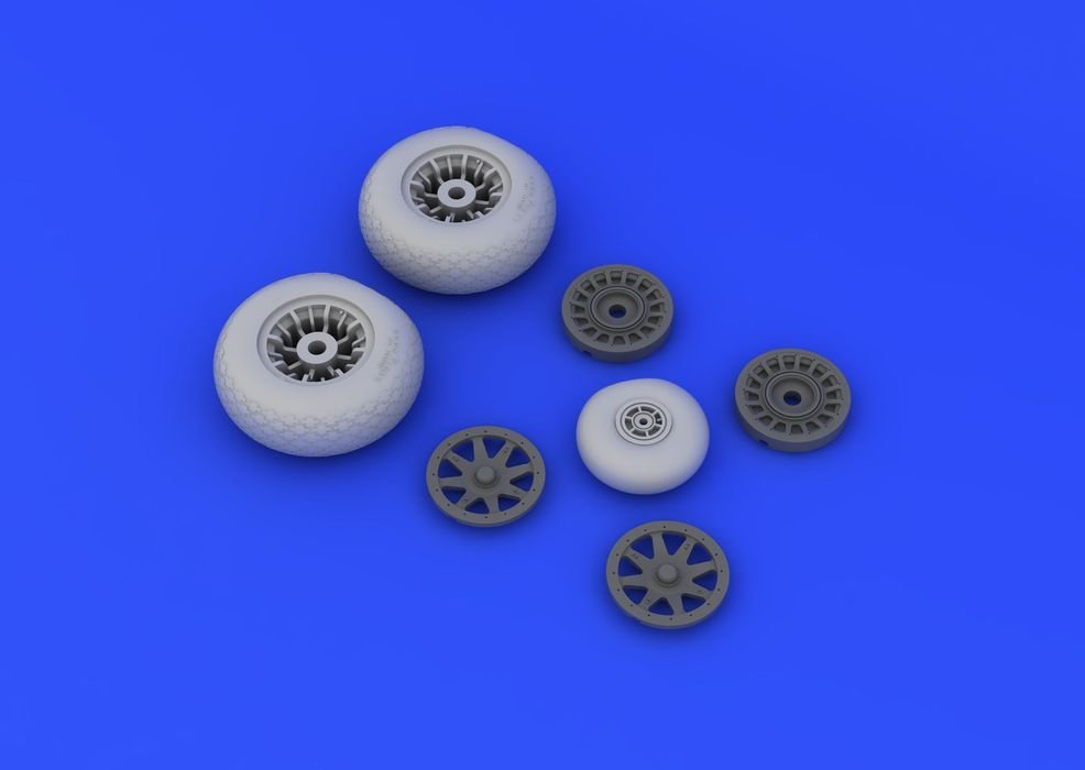Eduard 648192 PBY-5A wheels 1/48 (REVELL) – Bild 3