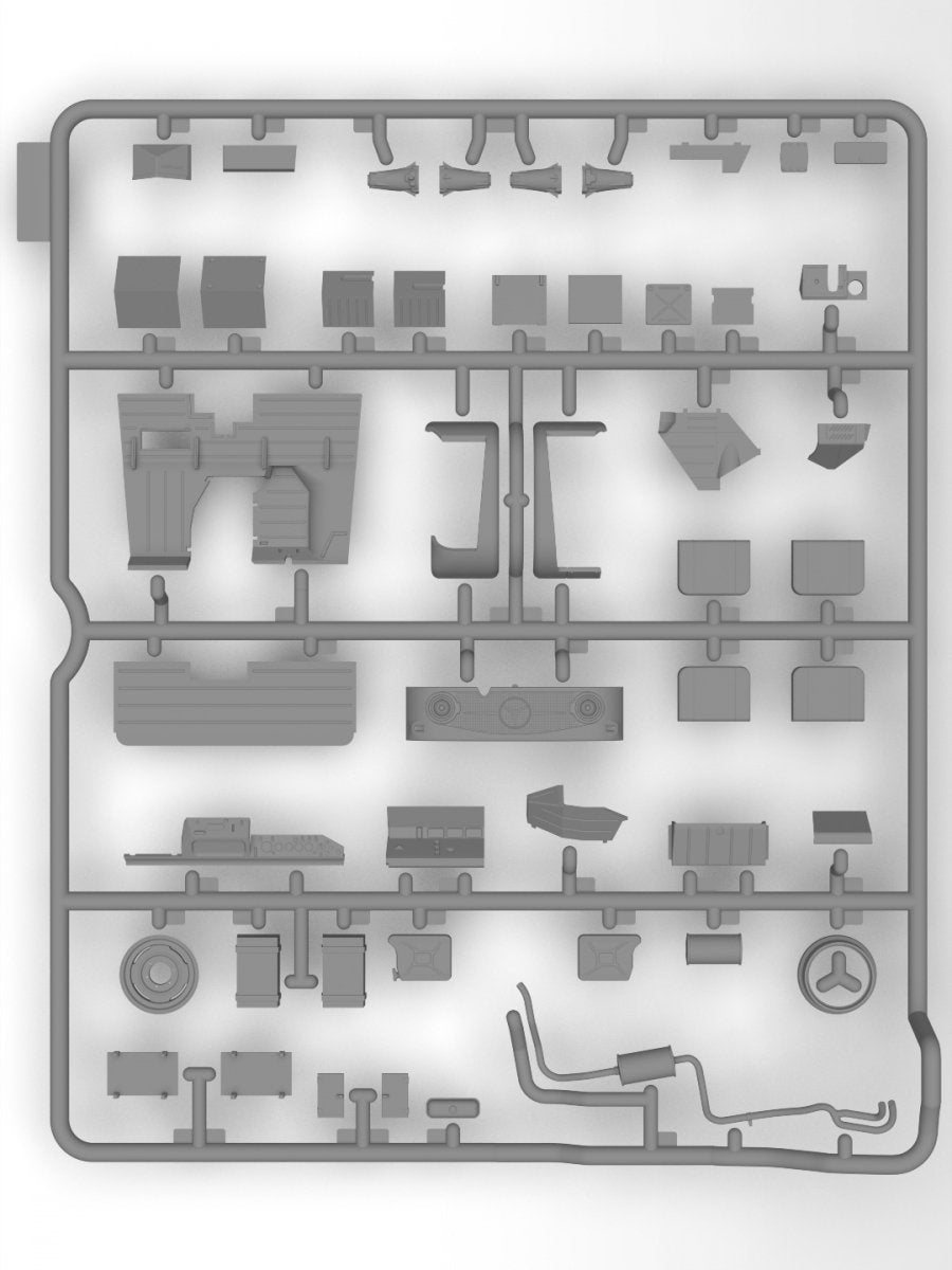 ICM 35136 Unimog 404 S « Koffer » camion militaire allemand 1/35  – image 11