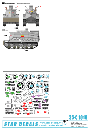 Star Decals 35-C1018 British Special Shermans 1/35 – image 2