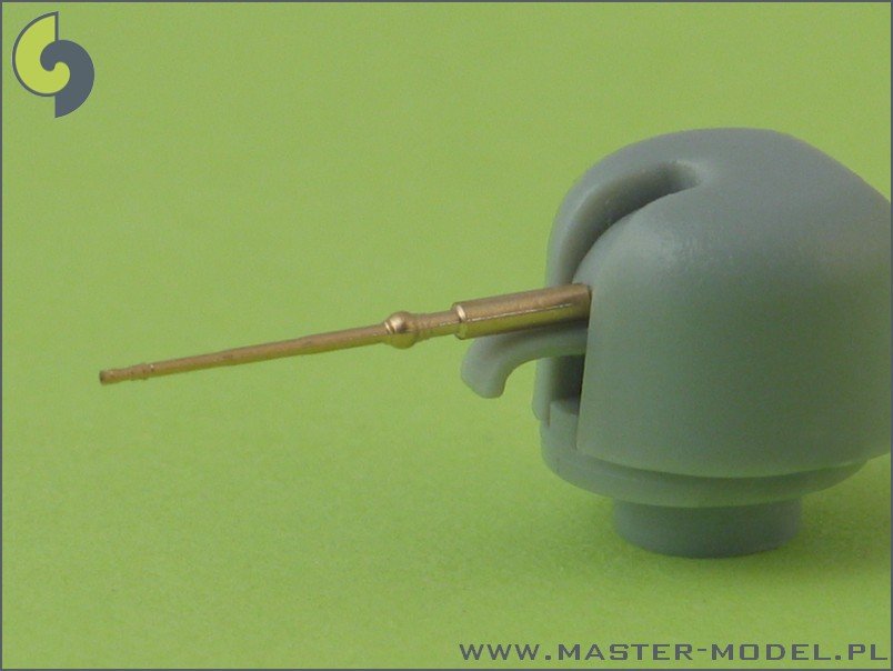 Master SM-350-035 OTO-Melara 76 mm/62 (3&amp;quot;) gun barrels (2pcs) – Bild 3
