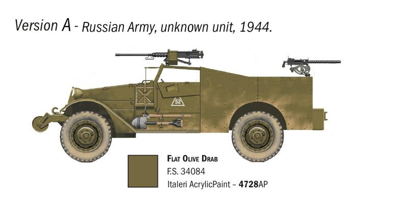 Italeri 7063 M3A1 Scout Car 1/72 – image 4