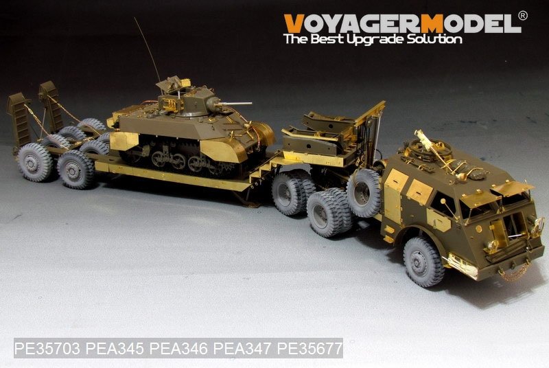 Voyager Model PE35703 WWII US M25 tank transporter (For TAMIYA 35230) 1/35 – immagine 2