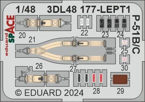 Eduard 3DL48177 P-51B/ C SPACE EDUARD 1/48 – image 4