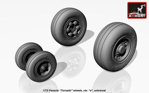 Armory Models AW72501a Panavia Tornado wheels, w/ tires type “a” (DL) 1/72 – image 4