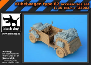 Black Dog T35002 Kubelwagen type 82 for Tamiya kit 1/35