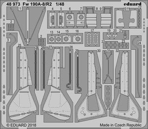 Eduard SIN64860 Fw 190A-8/ R2 ADVANCED 1/48 EDUARD – Bild 2