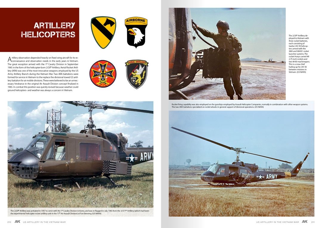 AK Interactive AK130007 AMERICAN ARTILLERY IN VIETNAM EN – Bild 17