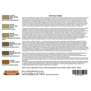 Lifecolor CS41 Acrylic paint set British uniforms Set 1 6x22ml – Bild 2