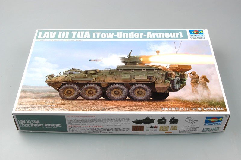 Trumpeter 01558 LAV III TUA (Tow-Under-Armour) 1/35 – image 2