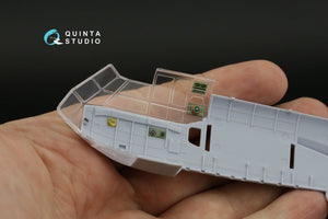 Quinta Studio QDS-48378 Bristol Blenheim Mk.I 3D-Printed &amp;amp; colored Interior on decal paper (Airfix) (Small version) 1/48 – immagine 4