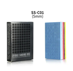 DSPIAE SS-C01-400 5 mm Self Adhesive Sponge Sanding Disc #400