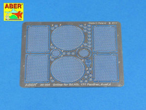 Aber 25004 PzKpfw V Ausf.A/D grills (1/25)