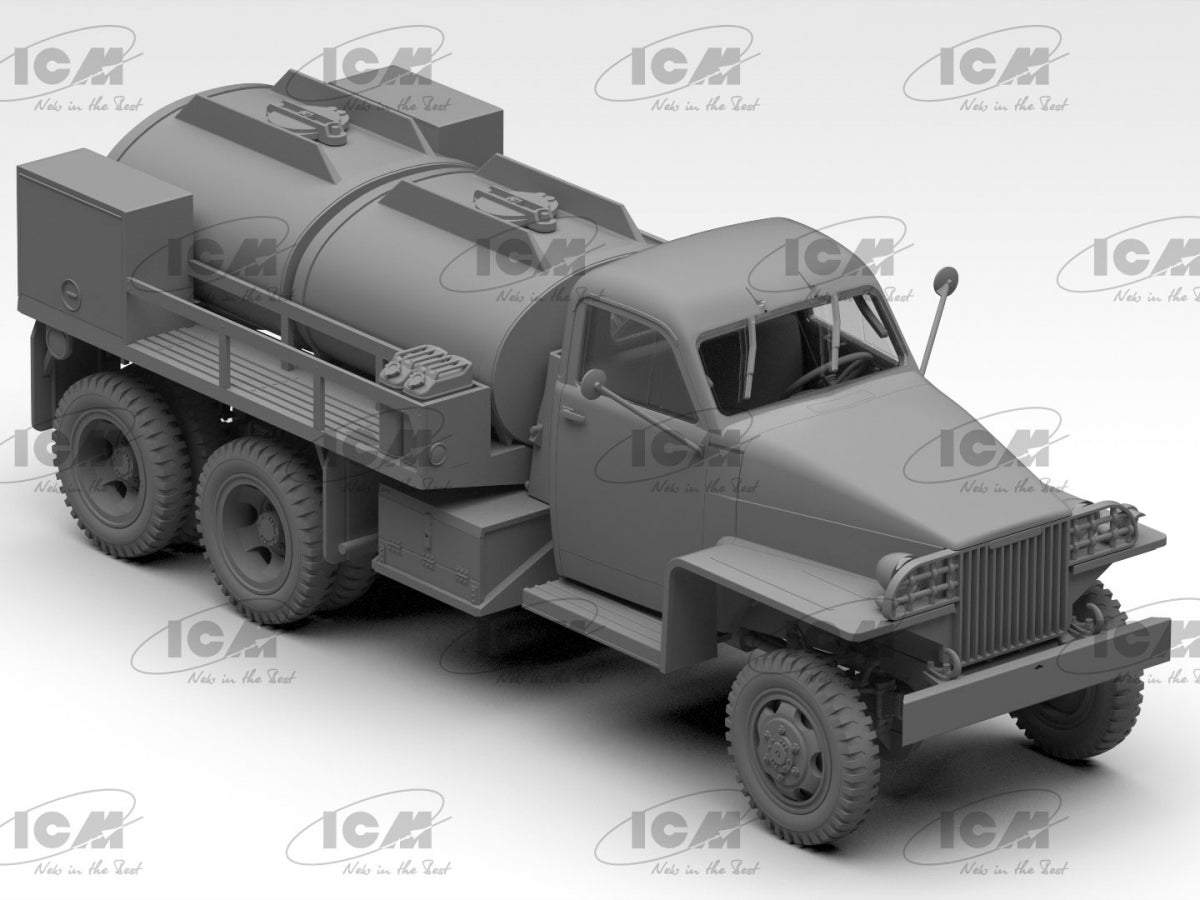 ICM 35492 Studebaker US6-U5 WWII US Gasoline Tank Truk 1/35 – image 2