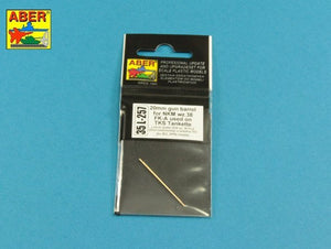 Aber 35L-257 20mm Gun Barrel for Nkm wz.38 FK-A used on TKS Tankette (For IBG / RPM) 1/35 – image 3