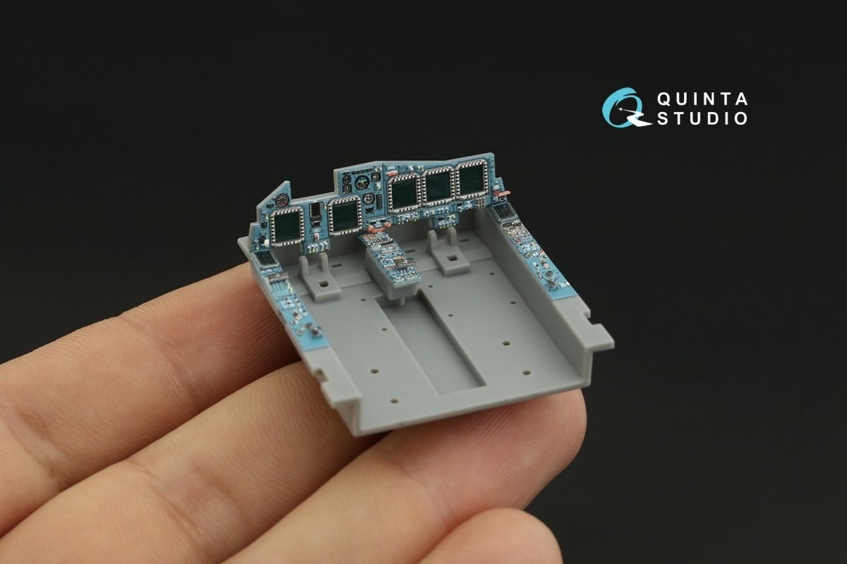 Quinta Studio QDS-48071 Su-34 3D-Printed &amp;amp; colored Interior on decal paper (HobbyBoss) (small version) 1/48 – image 9