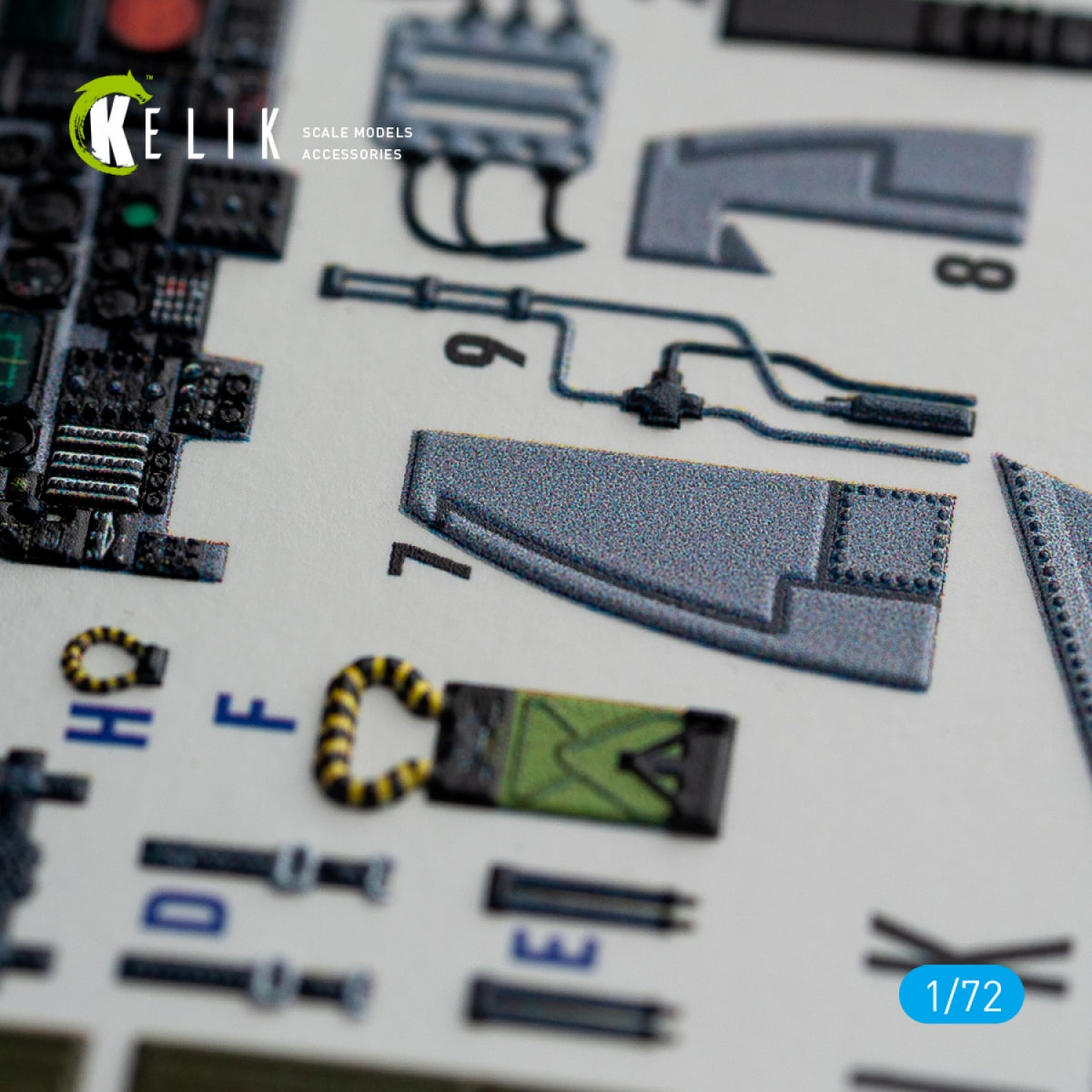 KELIK K72067 A-6E INTRUDER INTERIOR 3D DECALS FOR ITALERI KIT 1/72 – image 4