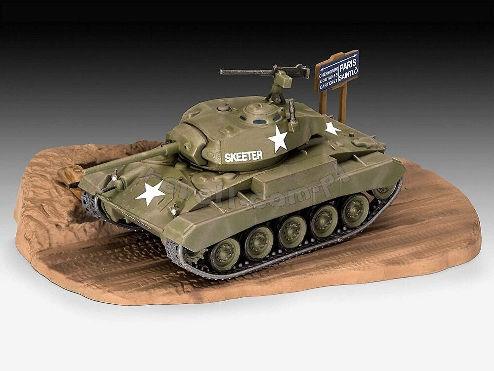 Revell 63323 M24 Chaffee - model set 1/76 – zdjęcie 4