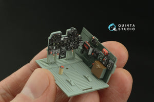Quinta Studio QD48442 P-47N Thunderbolt 3D-Printed colored Interior on decal paper (Academy) 1/48 – immagine 10