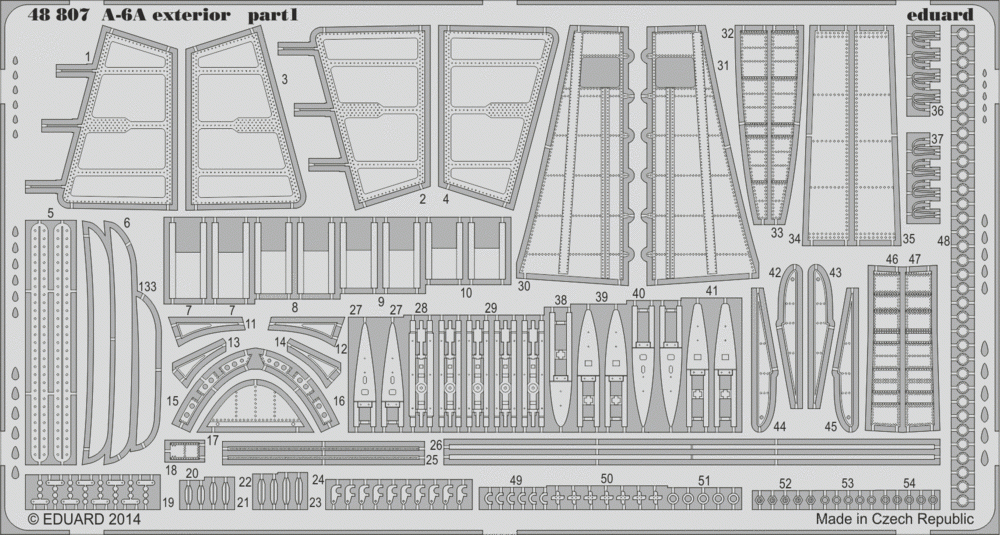 Eduard 48807 A-6A exterior HOBBY BOSS 1/48 – Bild 2