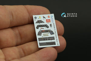 Quinta Studio QD48268 Ta 152C 3D-Printed &amp;amp; colored Interior on decal paper (Hobby Boss) 1/48 – immagine 2