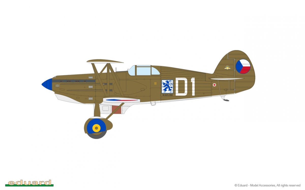 Eduard 8192 Avia B-534 IV series 1/48 – Bild 13