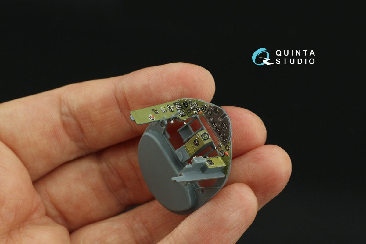 Quinta Studio QD48421 FM-2 Wildcat 3D-Printed &amp;amp; colored Interior on decal paper (Eduard) 1/48 – image 9