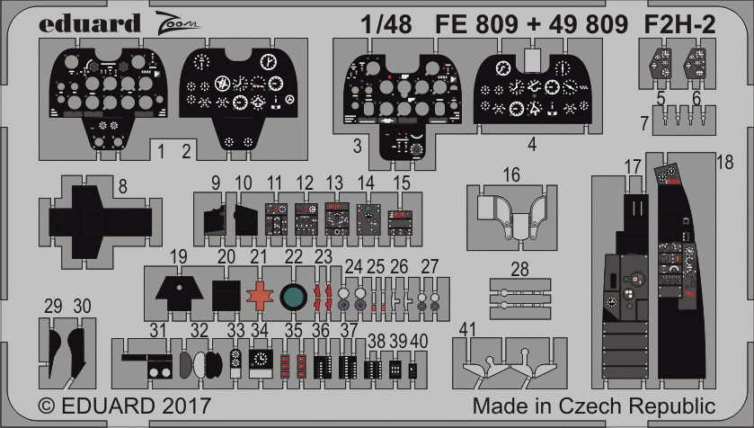 Eduard FE809 F2H-2 KITTY HAWK 1/48