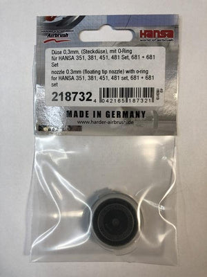 Harder &amp;amp; Steenbeck 218732 0.3mm Nozzle for Hansa Airbrushes