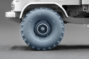 ScaleX WM 35023 Unimog 404 11.0R20 XOrdinary v2 Ordinary wheel set (for AK-Interactive, ICM, Revell) 1/35