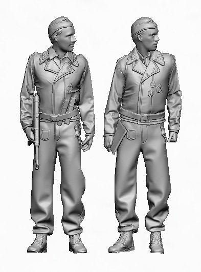 Glowel Miniatures 35042 WSS tank crew 1944-45 1/35 – image 2