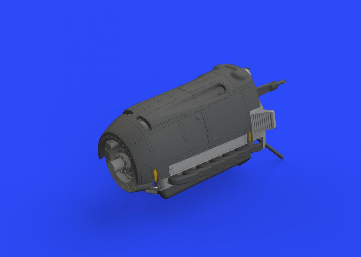 Moteur Bf 109E Eduard 648474 EDUARD 1/48