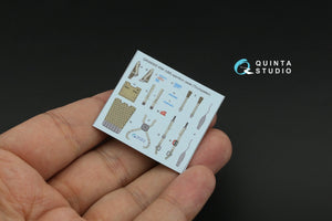 Quinta Studio QD48447 MiG-21UM 3D-Printed colored Interior on decal paper (Trumpeter) 1/48 – image 6